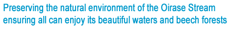 Preserving the natural environment of the Oirase Stream